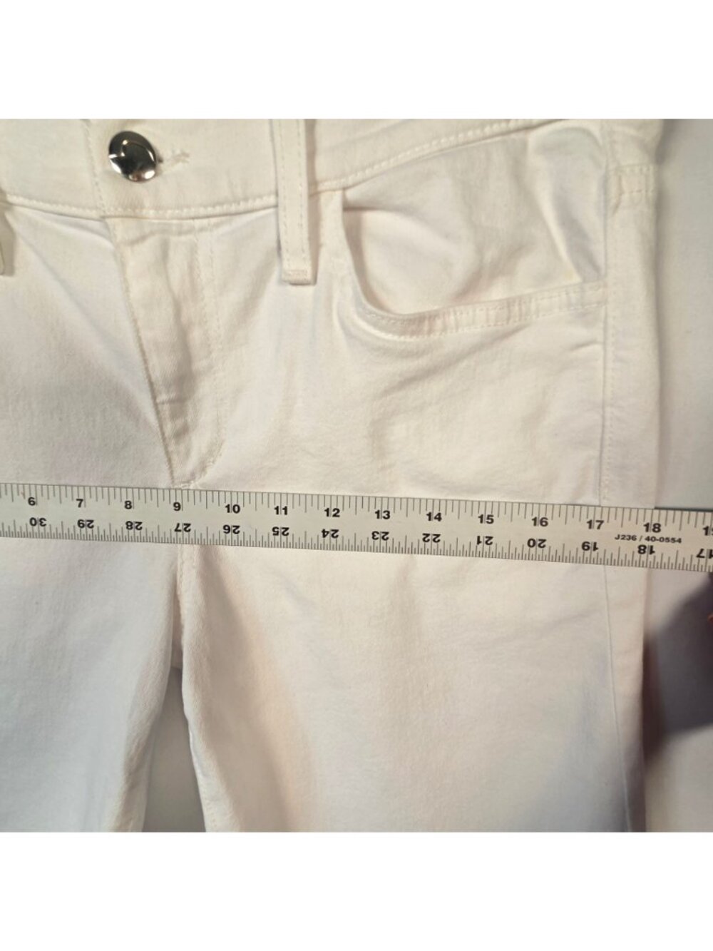 Joes Jeans White Denim Justen Bermuda Shorts Size 29 - Picture 8 of 15